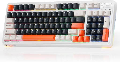 [29573] Machenike Wireless Gaming Keyboard KG98 KAILH Linear Switches