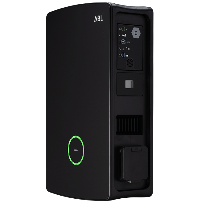 ABL eM4 22 kW / Single / Shutter / Controller / Standard / Black