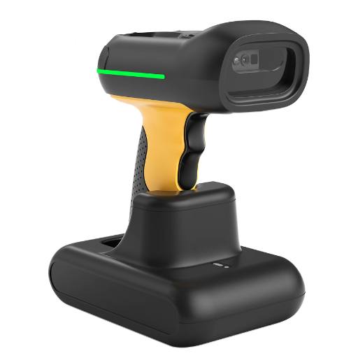 [30572] Inateck Barcode Scanner 1D/2D Wireless 2.4GHz/Bluetooth USB-A 2600mAh Smart Charging Base AI Industrial BCST-75S Black