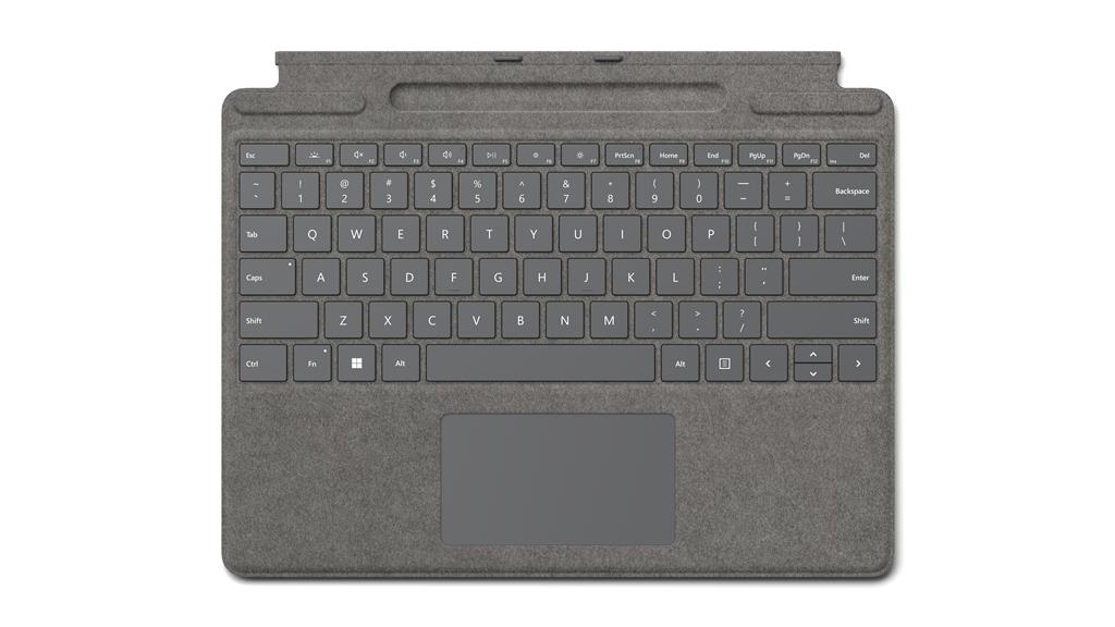 [8XB-00208] Microsoft Surface Pro Signature Keyboard Microsoft Cover port Platinum