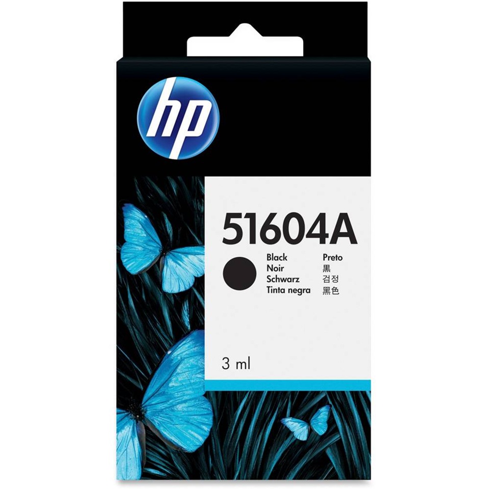 51604A HP BLACK INK CARTRIDGE 3ML for Calculator