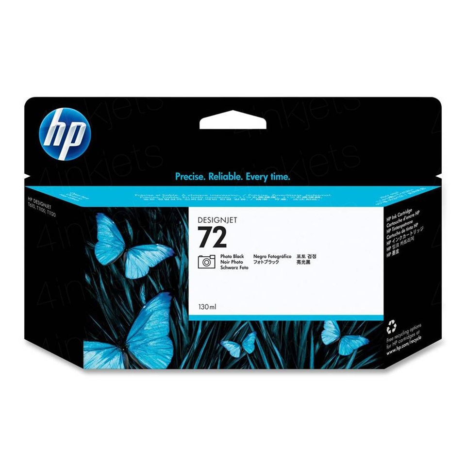 C9370A PHOTO BLACK HP72 INK CARTRIDGE