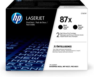 HP 87X Original Black 2 pc(s)