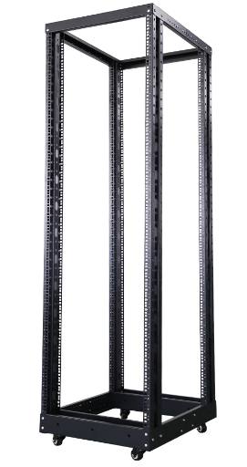 [29498] NETPRO 19" Open Rack Cabinet 32U with Adjustable Depth 600-1000mm NP-OR-32U60100 (not assembled)