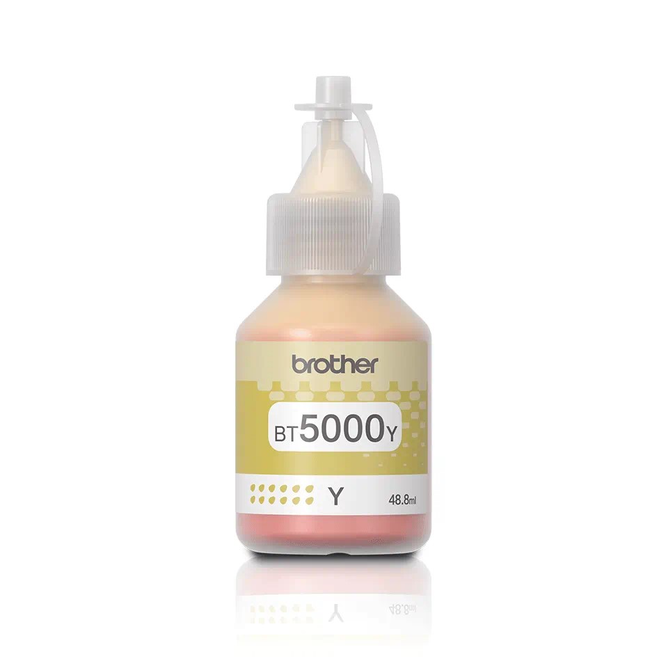 BT5000Y BROTHER YELLOW INK 5000P DCPT300/ DCPT510W /  DCPT220 /  500W