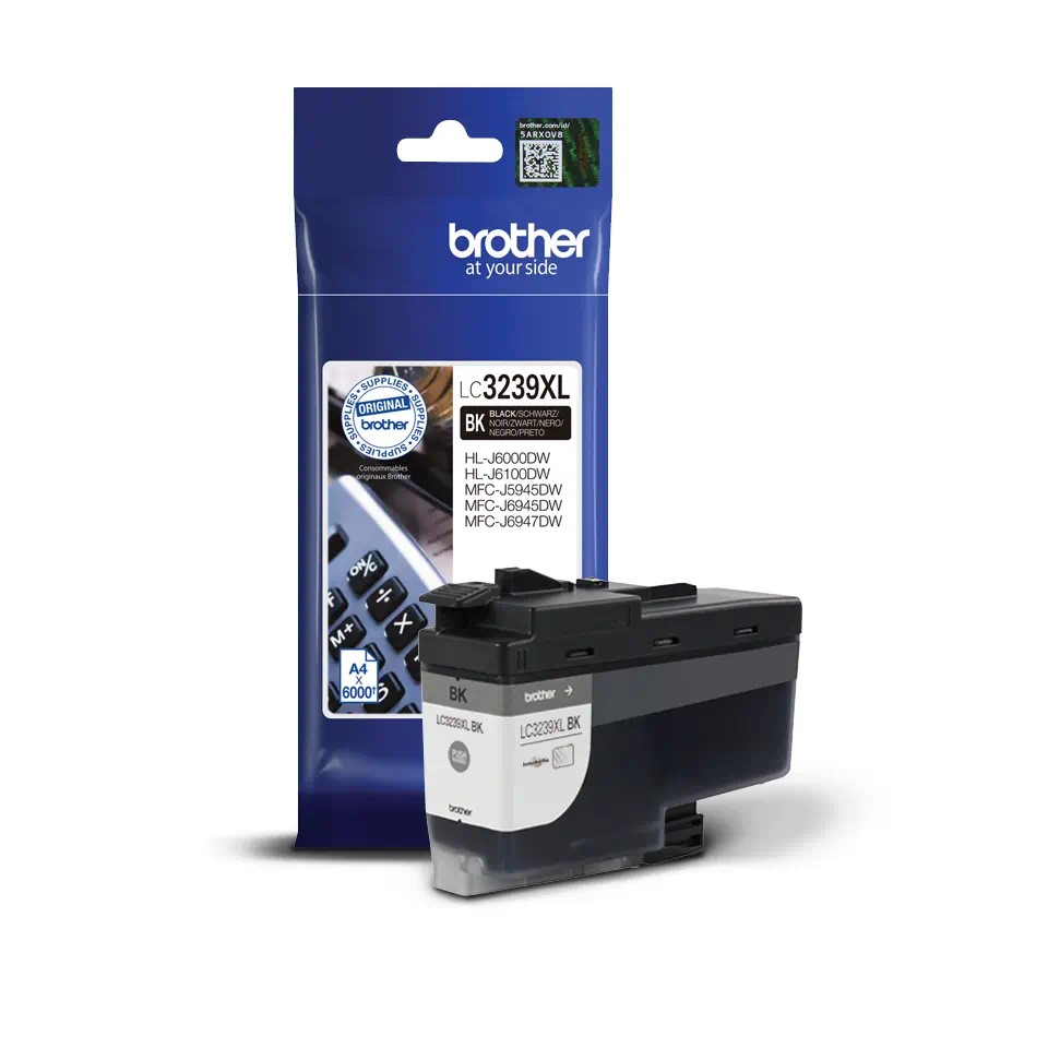 [4977766787864] LC3239XLBK INK CARTRIDGE BLACK 6000P MFCJ5945/MFCJ6945/MFCJ6947/HLLJ6000/HLLJ6100