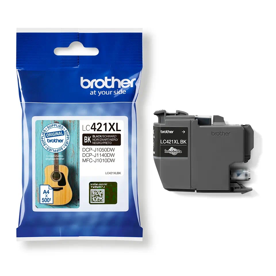 LC421XLBK Black ink cartridge 500 pages MFC-J1010DW