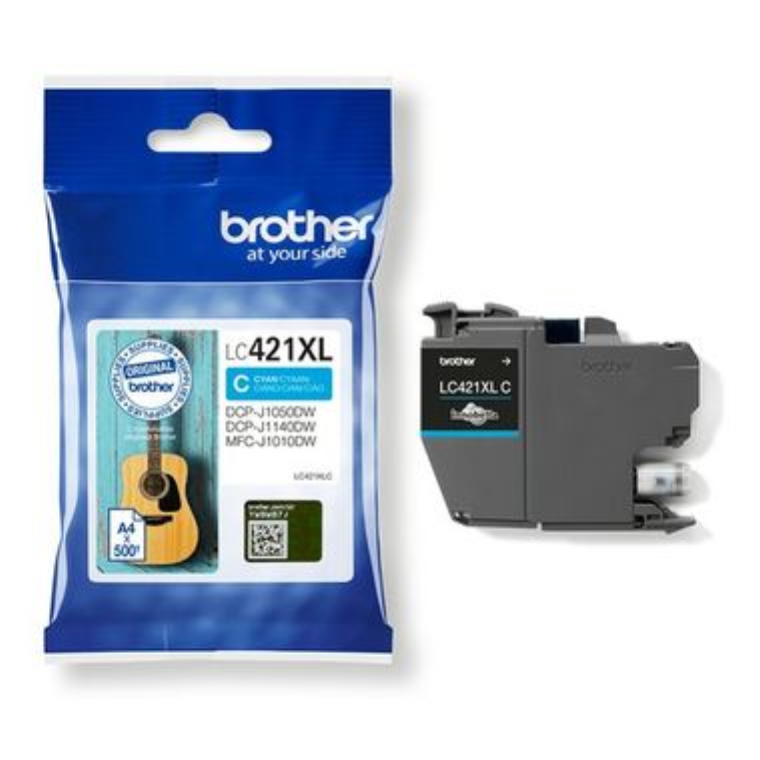 [4977766810418] LC421XLC Cyan ink cartridge 500 pages MFC-J1010DW