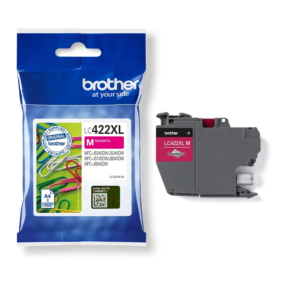 [4977766815604] LC422XLM Magenta ink cartridge 1500 pages MFCJ5340DW, 5740DW,MFCJ6540DW,MFCJ6940DW