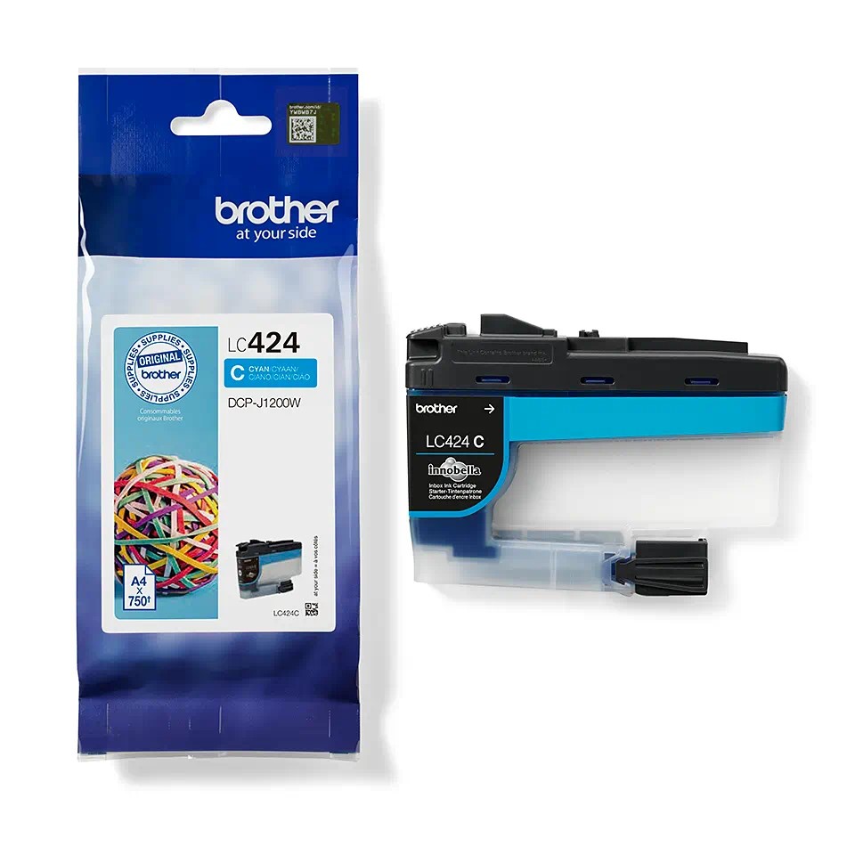 [4977766810456] LC424C Cyan ink cartridge 750 pages DCP-J1200DW