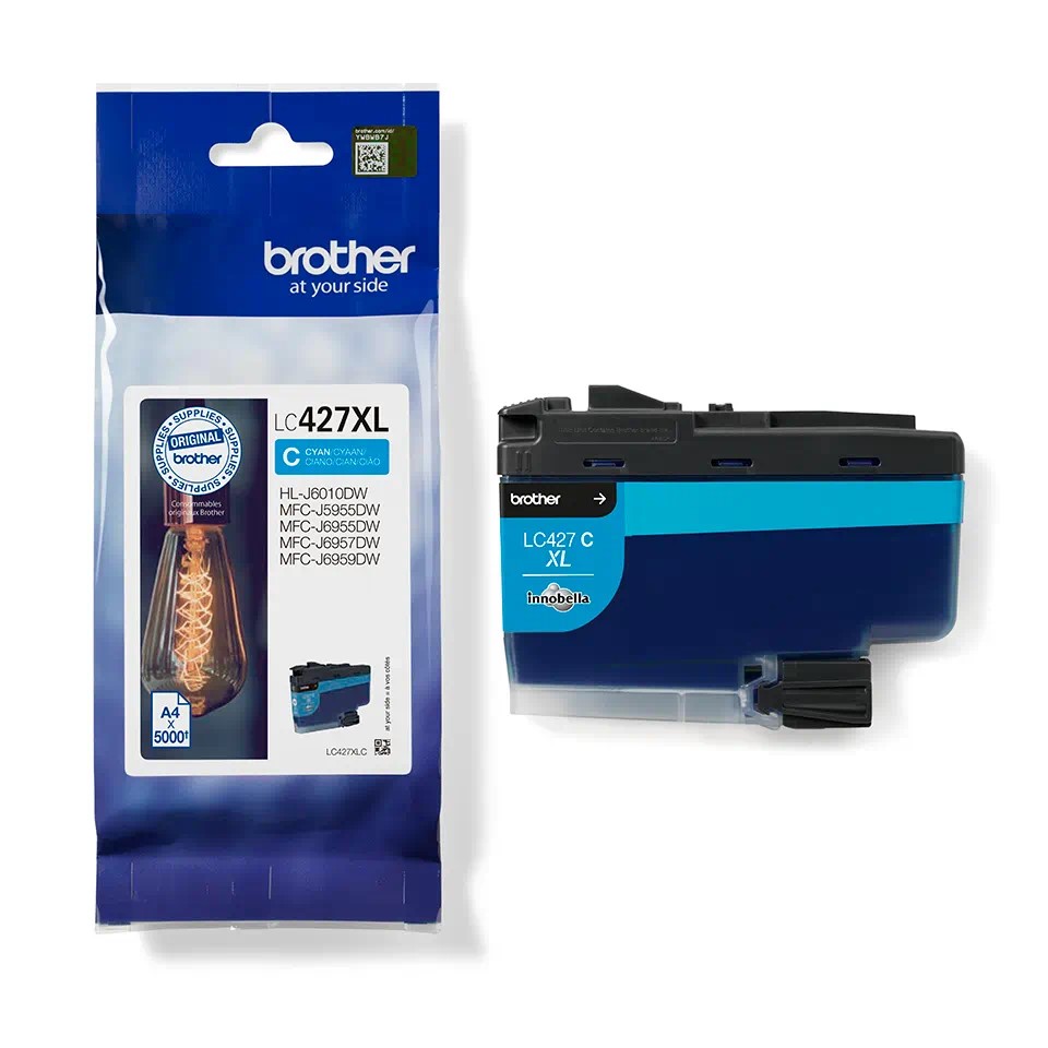 [4977766815512] LC427XLC Cyan ink cartridge 5000 pages ( MFCJ5955DW, MFCJ6955DW, MFCJ6957DW)
