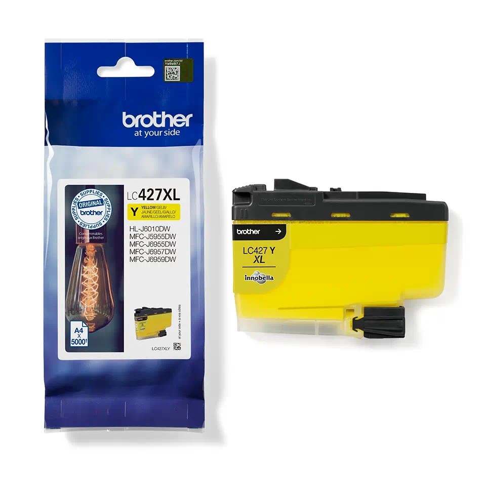 LC427XLY Yellow  ink cartridge 5000 pages ( MFCJ5955DW, MFCJ6955DW, MFCJ6957DW)