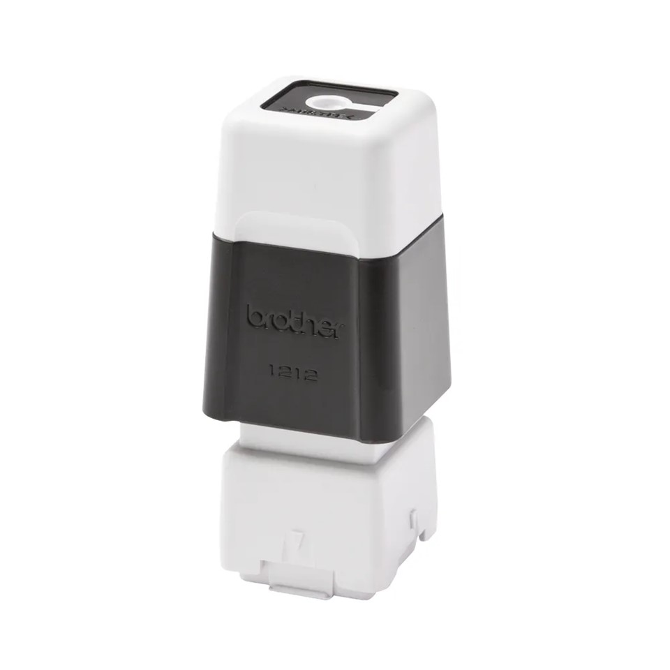 PR1212B BLACK 12 X 12(mm) BROTHER STAMP