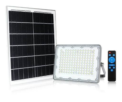 [29426] GBC ON LED PRO 300 Solar LED Floodlight with Panel & Remote 3700 lumens 300W