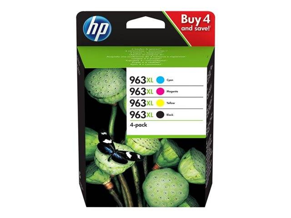 3YP35AE  C/M/Y/K HP963XL MULTIPACK