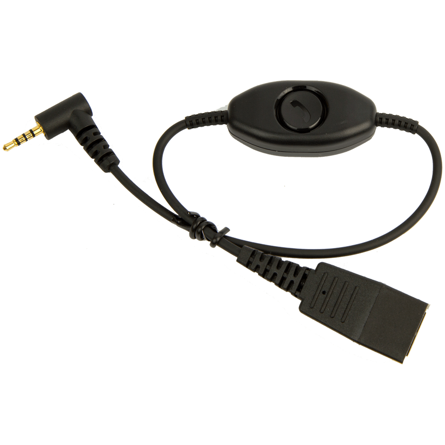JABRA QD cord to 2,5mm pin plug, for Cisco