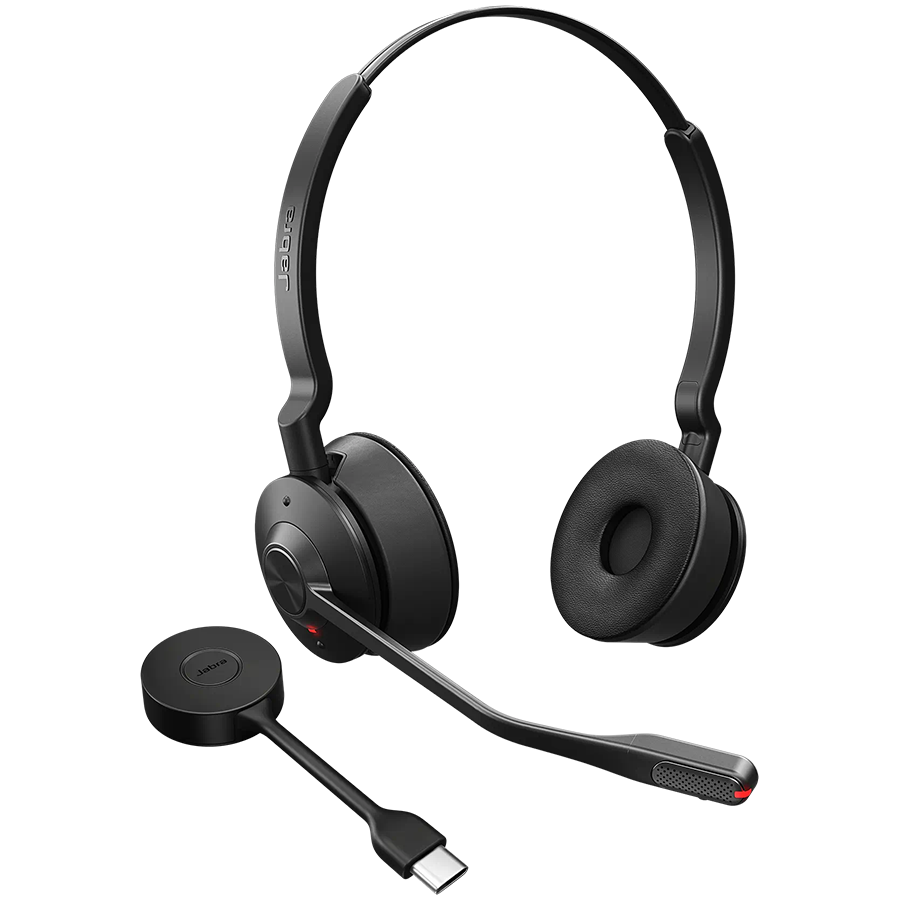 Jabra Engage 55, Stereo, USB-C, MS, EMEA/APAC