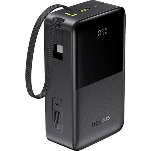 [29373] Baseus Powerbank 22.5W 30000mAh EnerFill FC51 Bipow 2 Pro Black