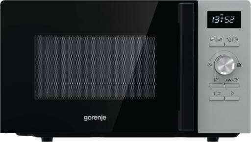 [29325] Gorenje Kitchen Microwave Oven 800W + Grill 1000W 20L 11 Programs Digital Screen MO20A4XH Inox