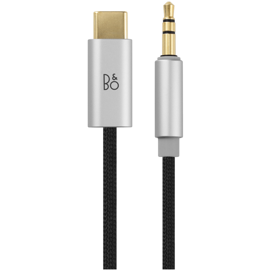 Beoplay H100 Audio Cable Fabric Infinite Black