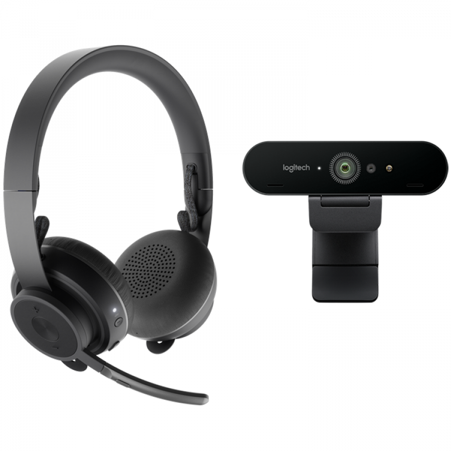 [991-000345] LOGITECH Pro Personal Video Collaboration Teams Kit-GRAPHITE-BT-N/A-EMEA-914-TEAMS