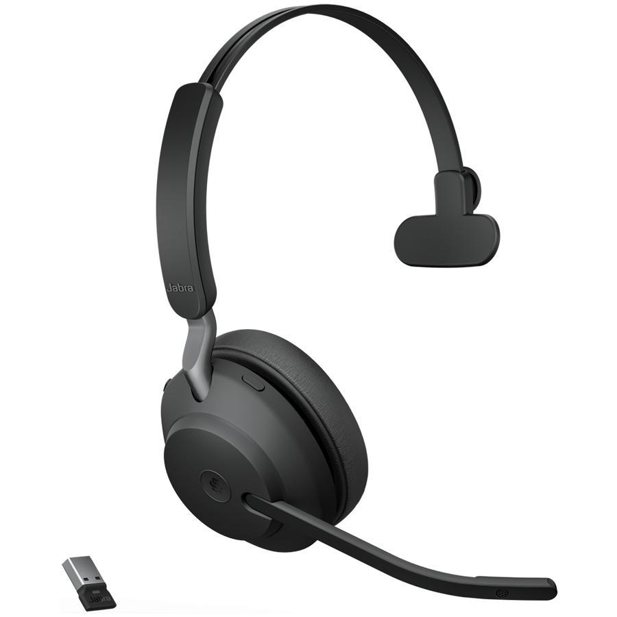 [26599-899-999] JABRA EVOLVE2 65, Link380a MS Mono Black