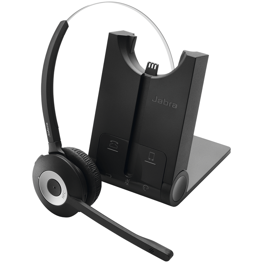 JABRA PRO 925 Mono, for Desk phone and Mobile with Bluetooth, Noise-Cancelling, JABRA Safe tone