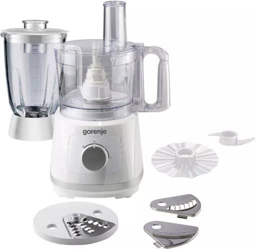 [29321] Gorenje Kitchen Blender Food Processor 800W with 5 attachments SB801W White/Inox