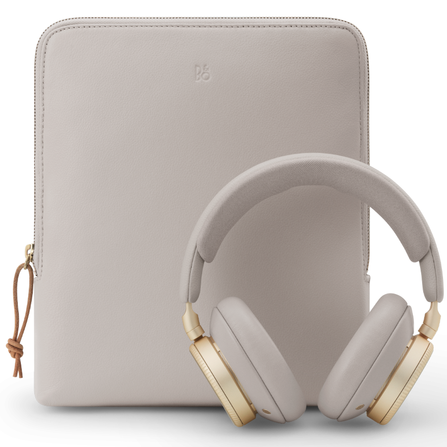 Beoplay H100 Leather Pouch Hourglass Sand