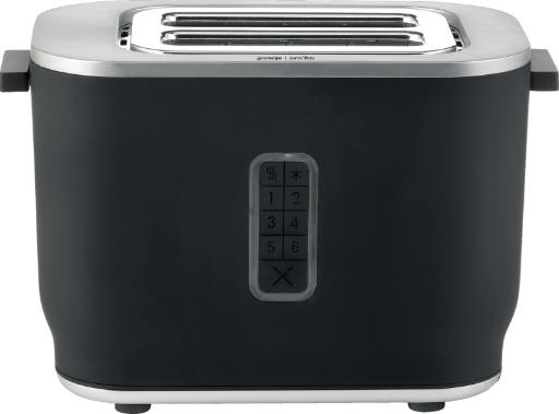 [29310] Gorenje Kitchen Toaster 800W 2 Slots 6 Heating Levels T800ORAB Black