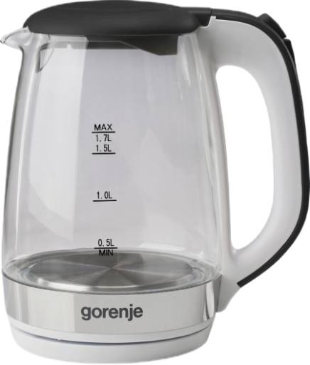 [29301] Gorenje Kitchen Kettle 2200W 1.7L Glass K17GXG