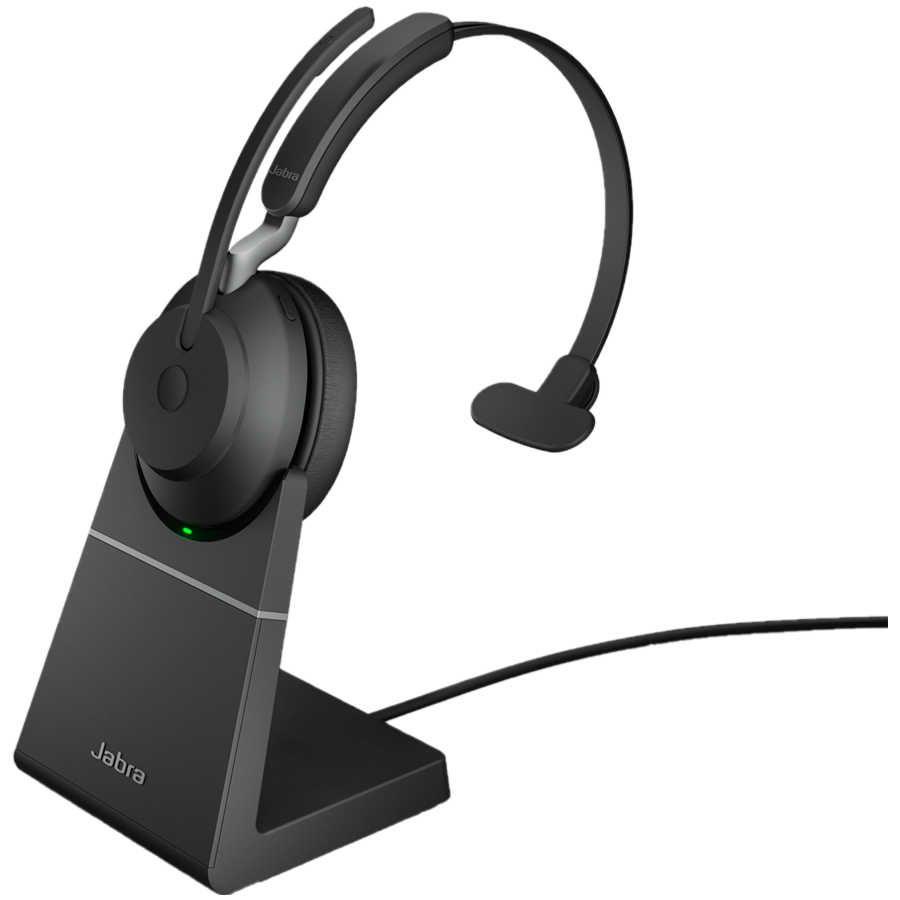 JABRA EVOLVE2 65, Link380a UC Mono Stand Black