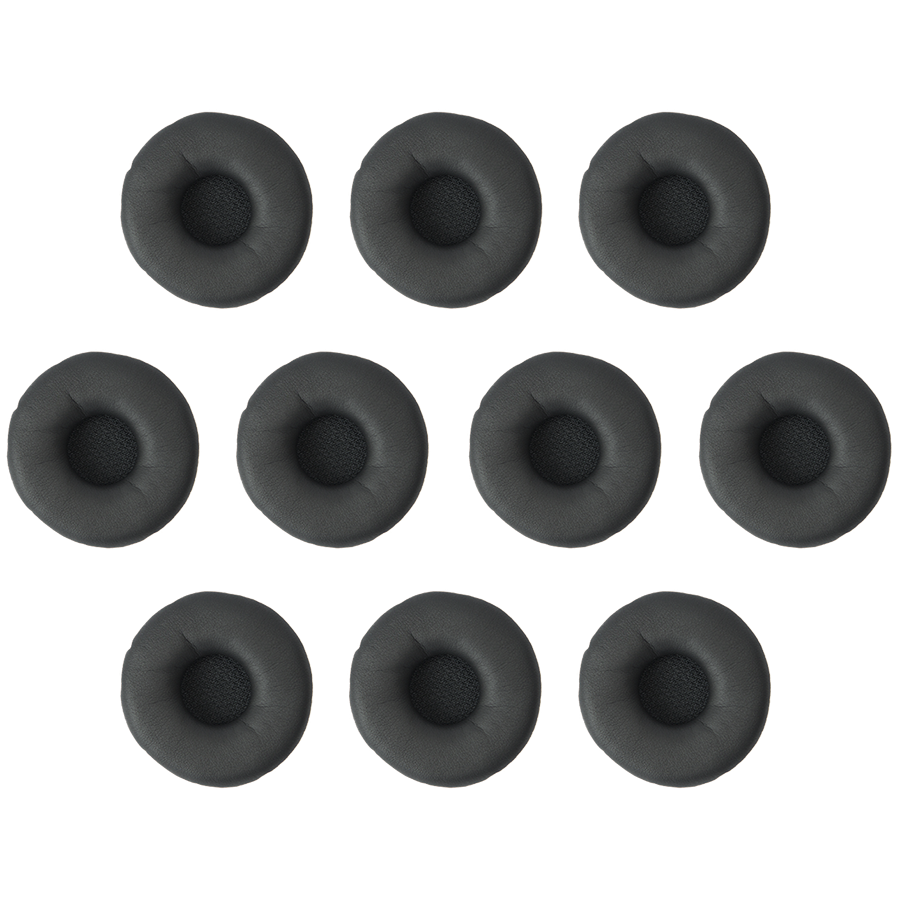 [14101-49] JABRA Large Leatherette ear cushion for JABRA BIZ 2400 II  NEXT GENERATION - 10 pieces pack