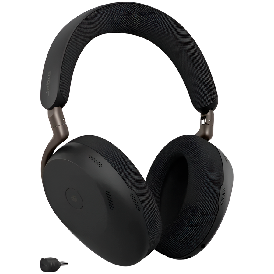 [38599-999-889] JABRA Evolve3 85, MS, Link390c, Black, WLC chrg