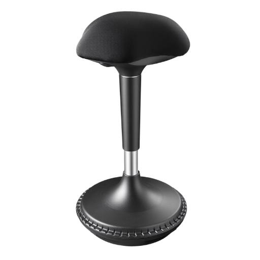 [29260] Lumivida Office Stool Ergonomic with Height Adjustale Fabric Upholstered Seat CH04-1
