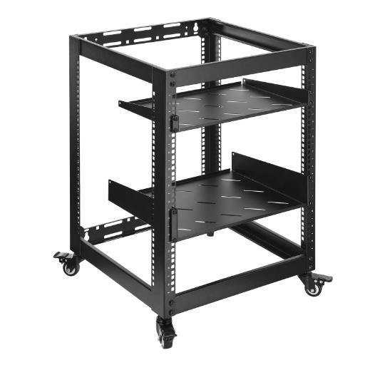 [29250] Lumivida 12U Open Frame Server Rack CAB-017-12U