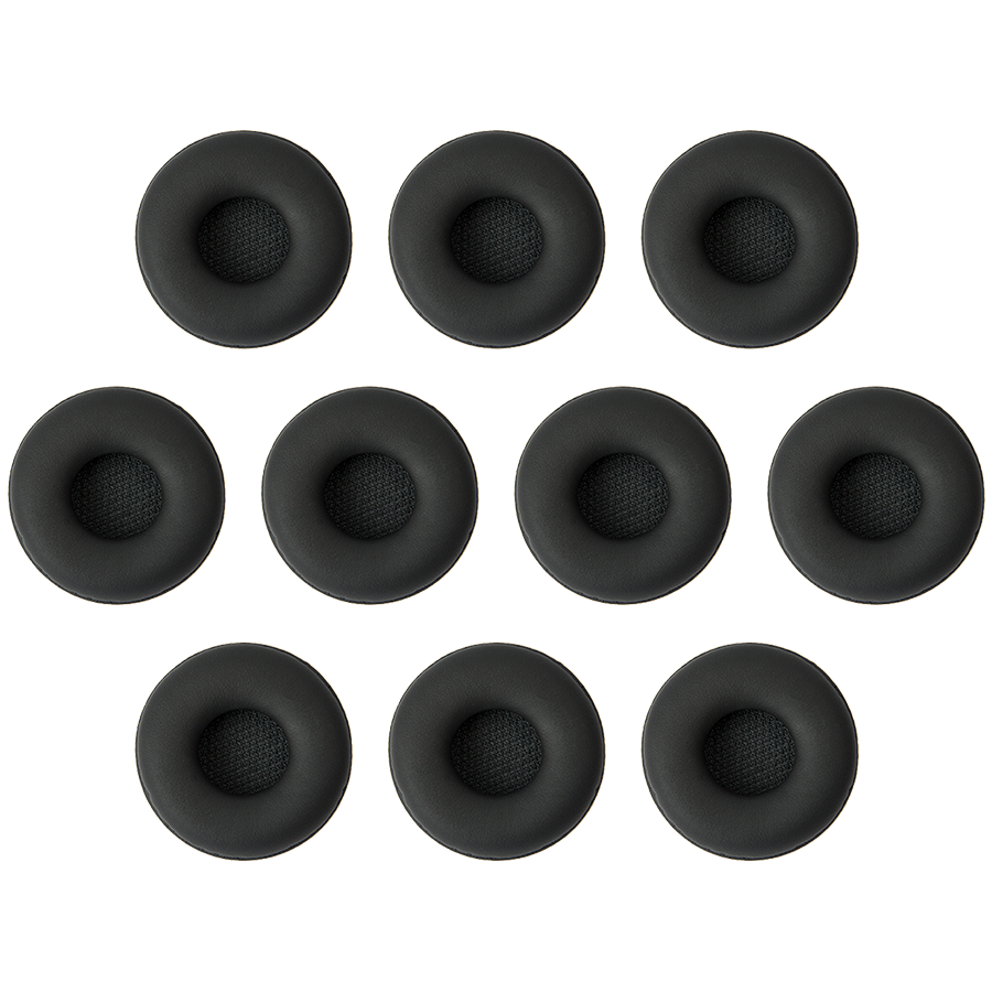 JABRA Leatherette ear cushion for JABRA BIZ 2400 II  NEXT GENERATION - 10 pieces pack (standard/medium)