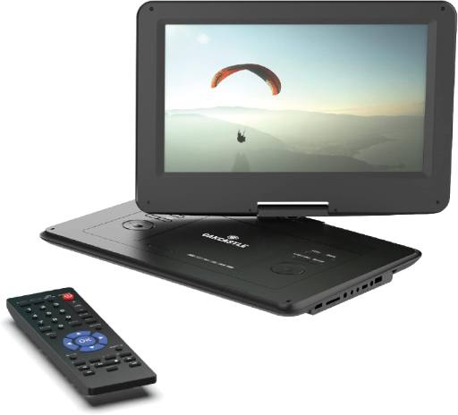 [29240] Oakcastle Portable & Rechargeable 15.6'' DVD Player with Swivel & Flip HD Screen