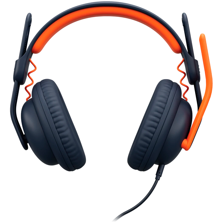 [981-001367] LOGITECH ZONE Learn - On Ear Wired Headset - CLASSIC BLUE - USB-C