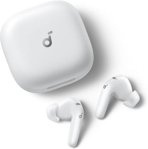 Anker Soundcore TWS Earphones R60i NC HiRes Audio , Translation Earbuds, 50H Playtime White