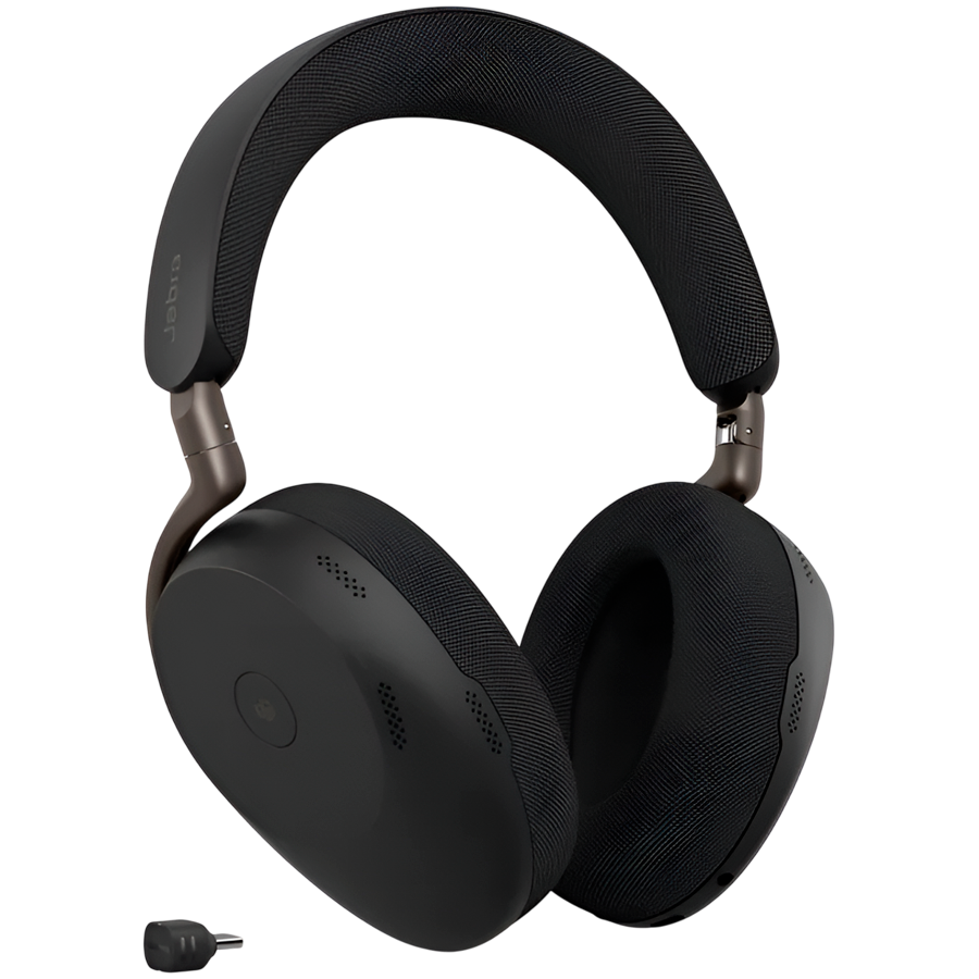 [38599-999-989] JABRA Evolve3 85, MS, Link390a, Black,WLC Chrg