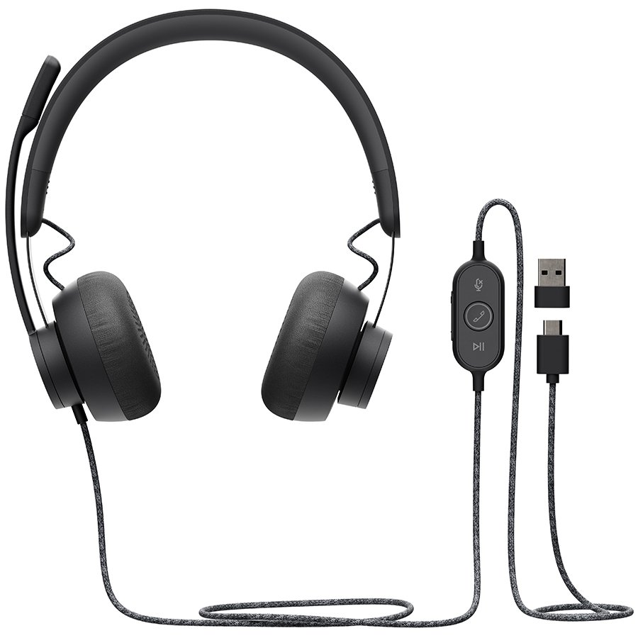 [981-000870] LOGITECH ZONE WIRED HEADSET FOR TEAMS - EMEA