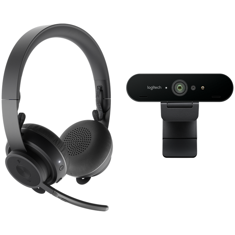 LOGITECH PRO PERSONAL VIDEO COLLABORATION KIT (ZONE WIRELESS + BRIO) - WW