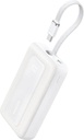 Anker Mobile Powerbank 10000 30W Built-In USB-C Cable White