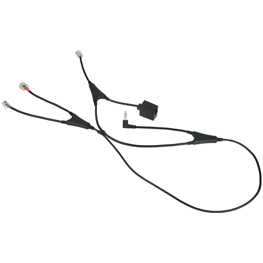 JABRA Link MSH-Adapter for PRO 94XX and GO 6470 for electronically accepting calls  for Alcatel IP Touch devices 4028/4038/4068/4029/4039 does not replace MSH Software