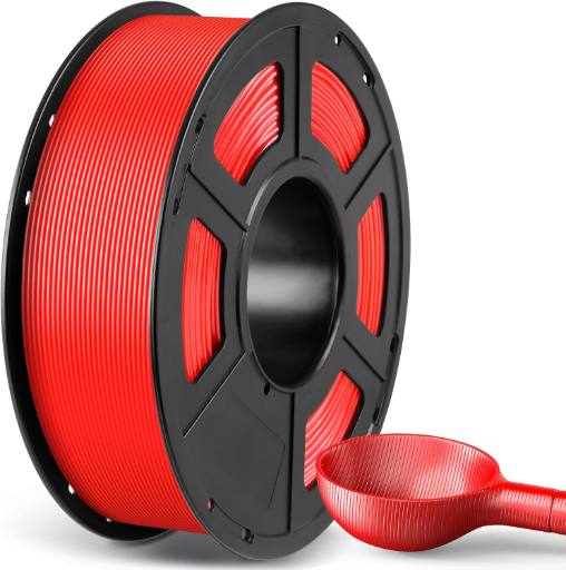 [30536] Anycubic ASA Filament Red 1Kg. Ideal Usage: Outdoor sensor housings, marine equipment, car exterior parts, and garden fixtures.