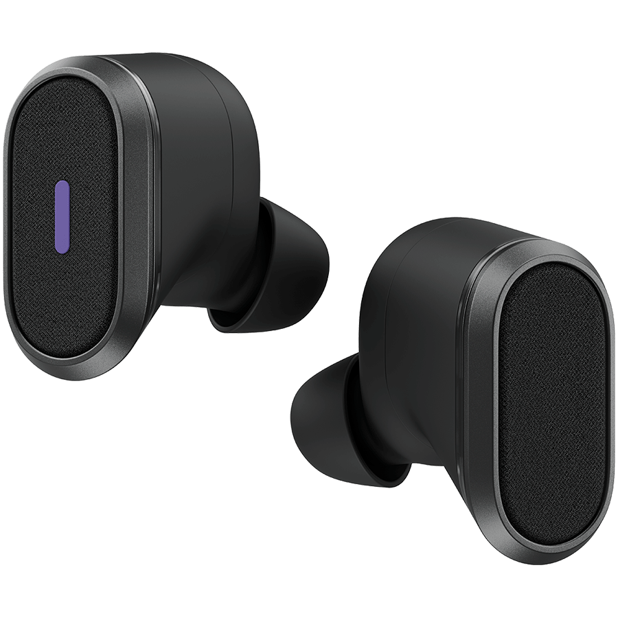 [985-001082] LOGITECH Zone True Wireless - GRAPHITE - 2.4GHZ/BT - PLUGC