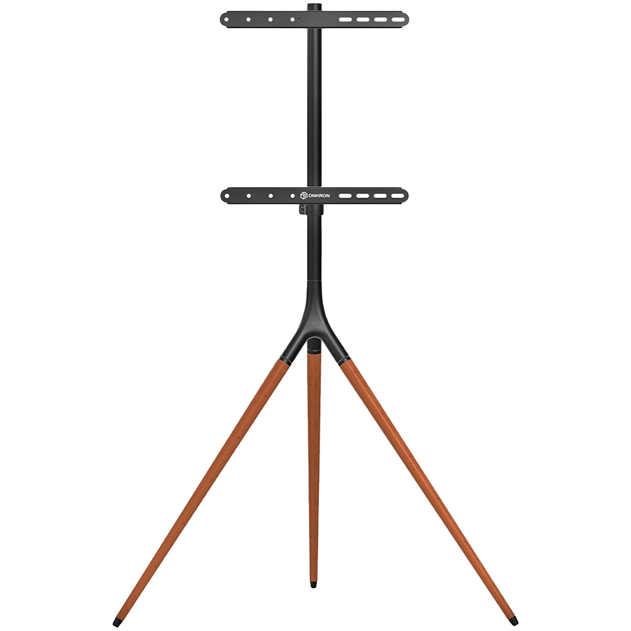 ONKRON Tripod Easel TV Stand for 32” – 65 Inch LED LCD OLED Screens up to 35 kg, Black