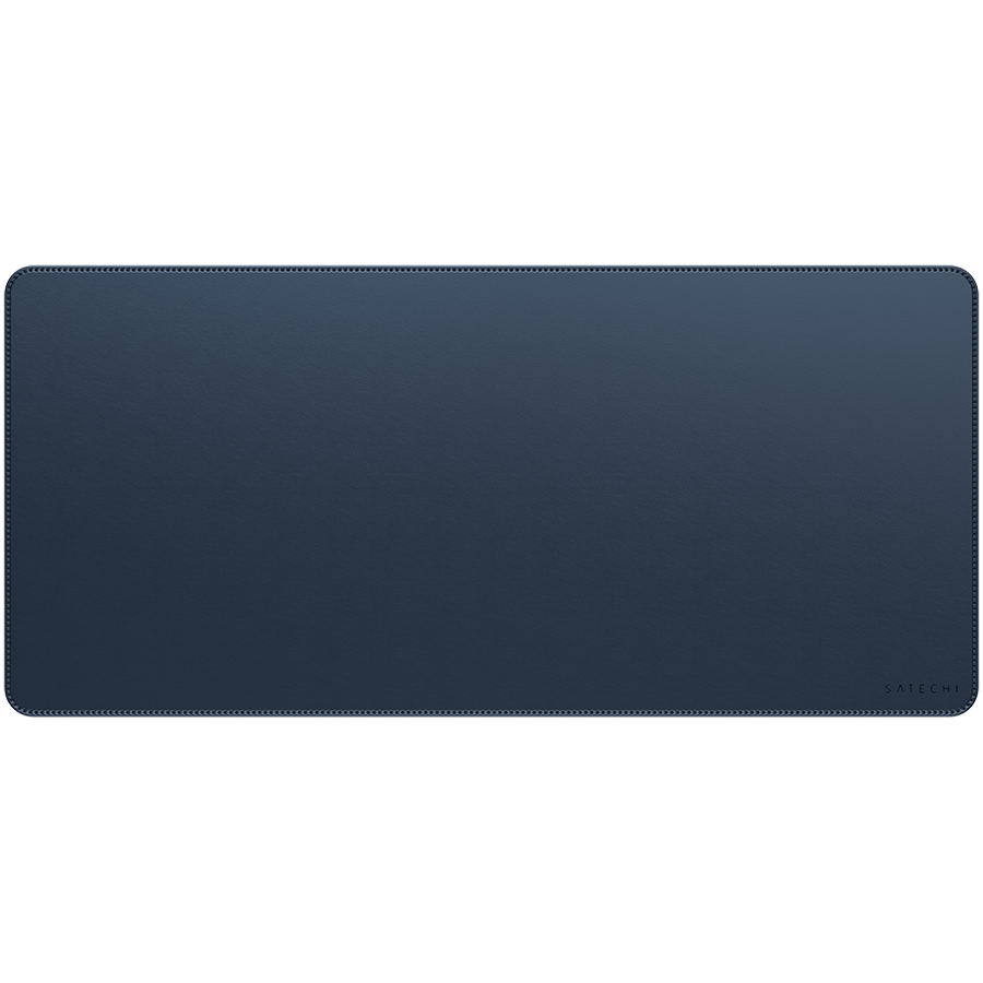 Satechi Vegan-Leather Premium Desk Mat (Blue)
