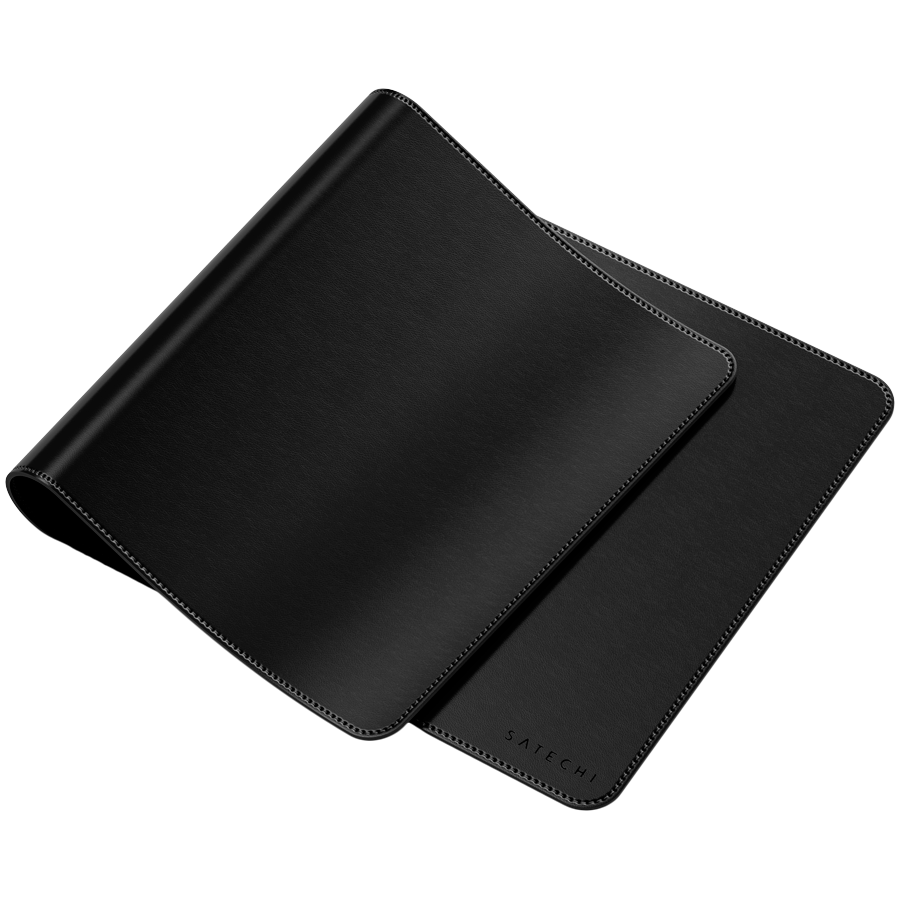 Satechi Vegan-Leather Premium Desk Mat (Black)